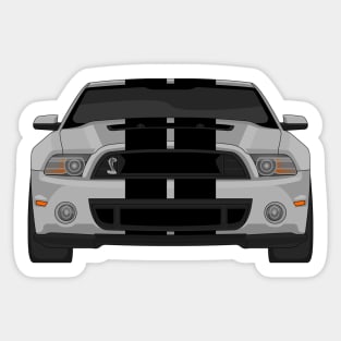 MUSTANG SHELBY GT500 GREY Sticker